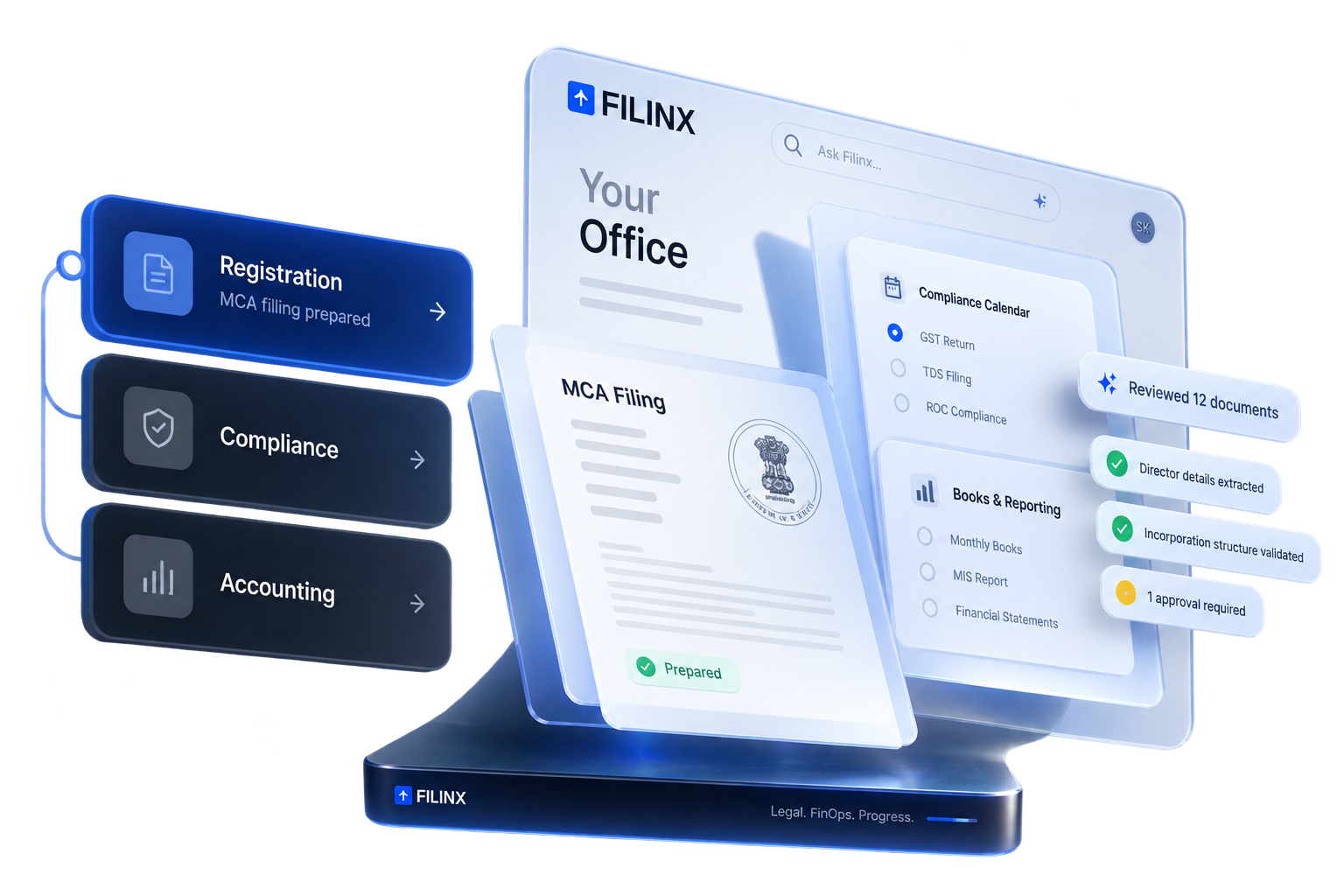 Filinx Office Interface